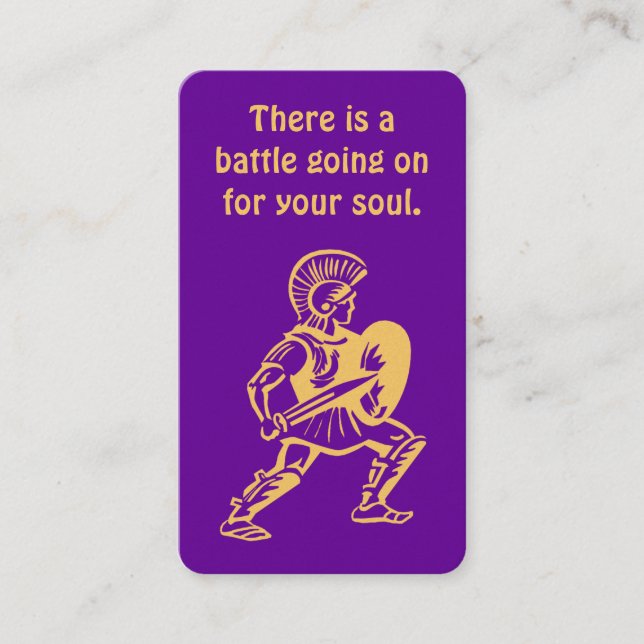 Gospel Tract Card (Front)