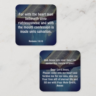 Gospel Tract Card