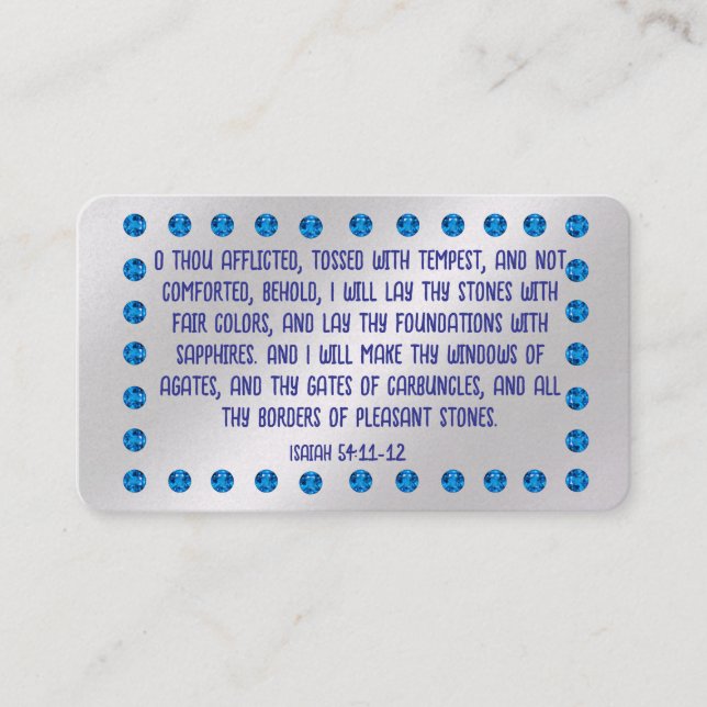 Gospel Tract Card (Front)