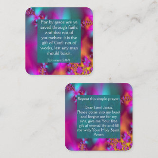 Gospel Tract Card
