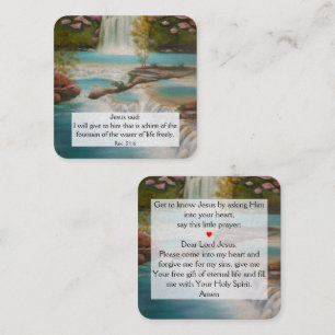 Gospel Tract Card