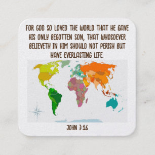 Gospel Tract Card
