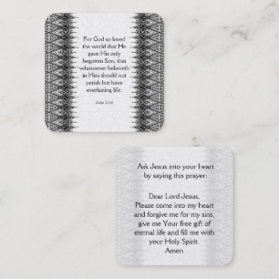 Gospel Tract Card