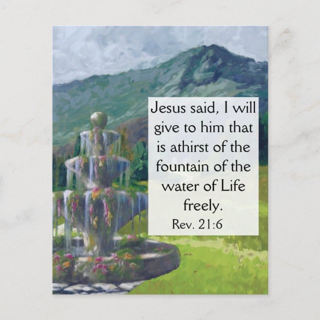 Gospel Tract  Flyer (Front)