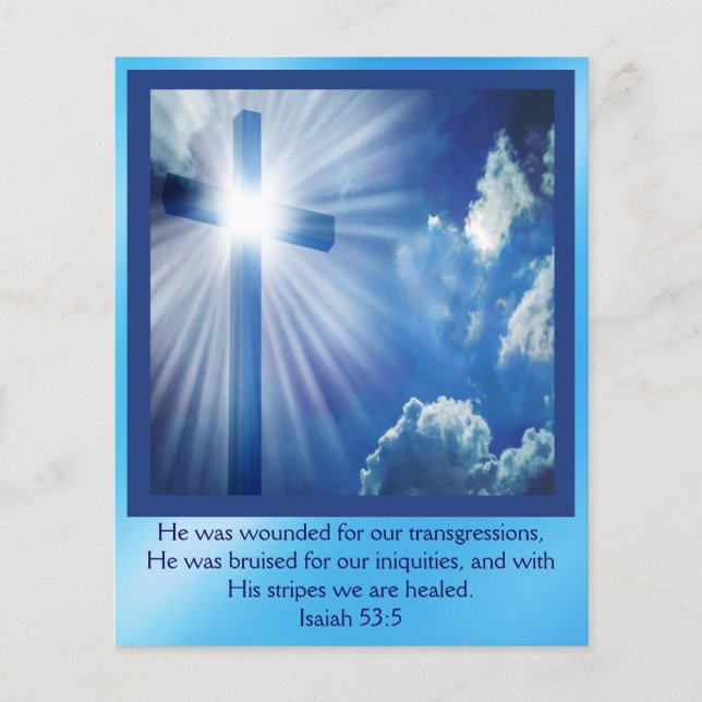 Gospel Tract  Flyer (Front)