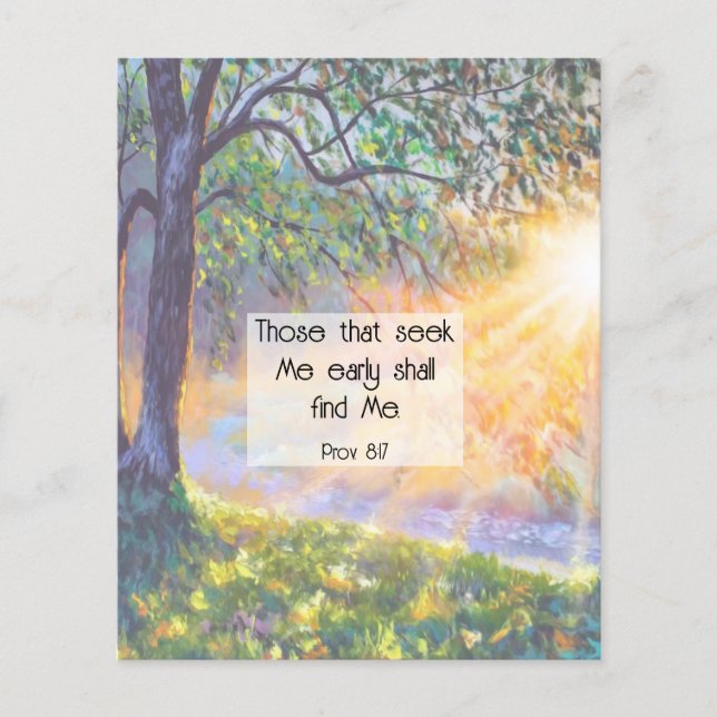 Gospel Tract  Flyer (Front)