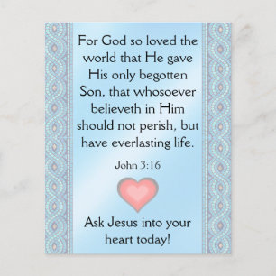 Gospel Tract Flyer