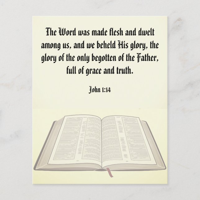 Gospel Tract  Flyer (Front)