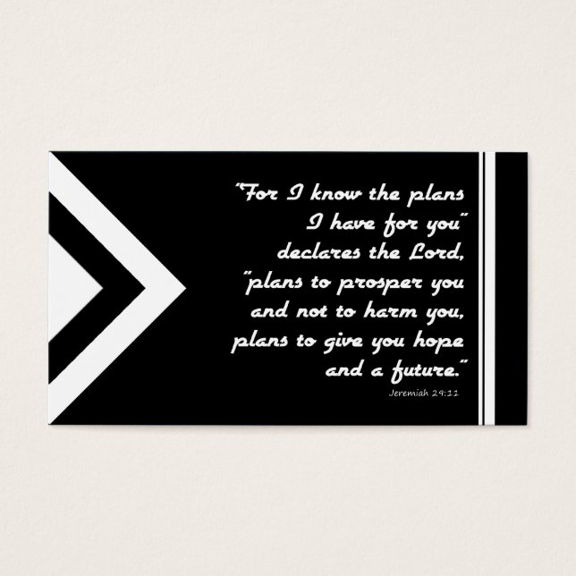 Gospel Tract Plan of Salvation Black and White (Front)