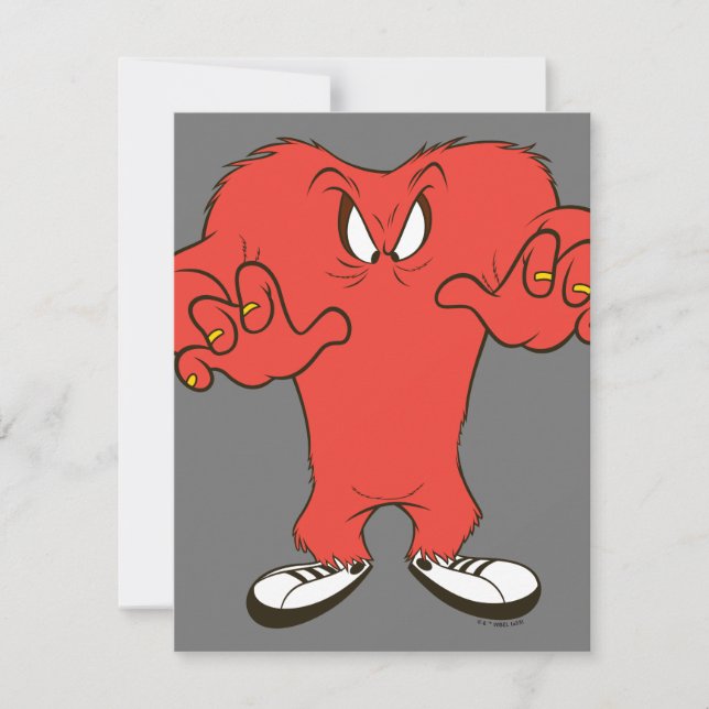 Gossamer Menacing Pose Card (Front)