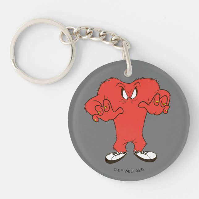 Gossamer Menacing Pose Keychain (Front)