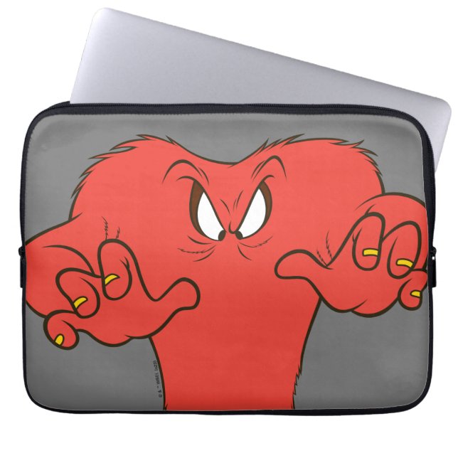 Gossamer Menacing Pose Laptop Sleeve (Front)