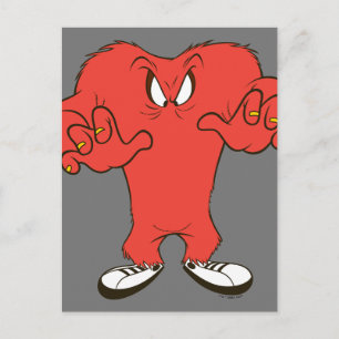 Gossamer Menacing Pose Postcard