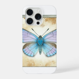 Gossamerwinged butterfly 060924IREF244 - Watercolo iPhone 15 Pro Case