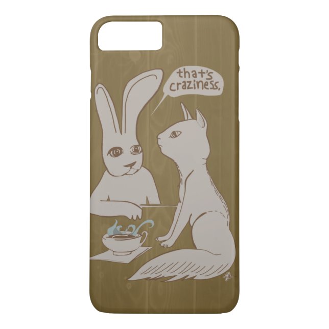 Gossip Bunny / Craziness Case-Mate iPhone Case (Back)