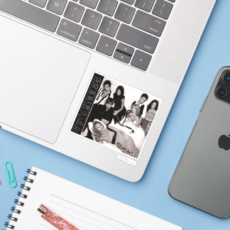 Gossip Girl Black and White Group Graphic