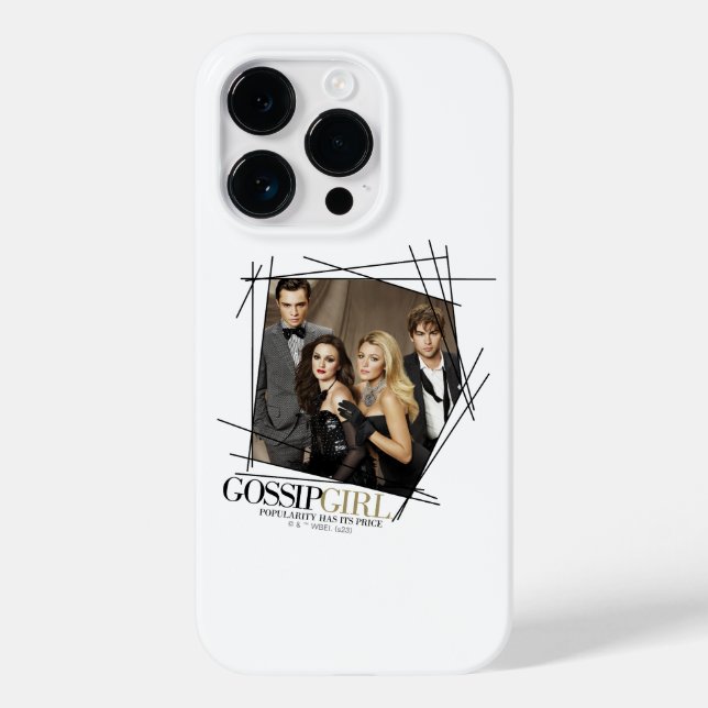 Gossip Girl Glamour Group Graphic Case-Mate iPhone Case (Back)