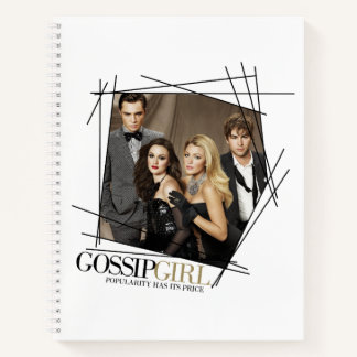 Gossip Girl Glamour Group Graphic Notebook