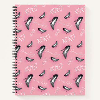 Gossip Girl High Heels Pattern Notebook