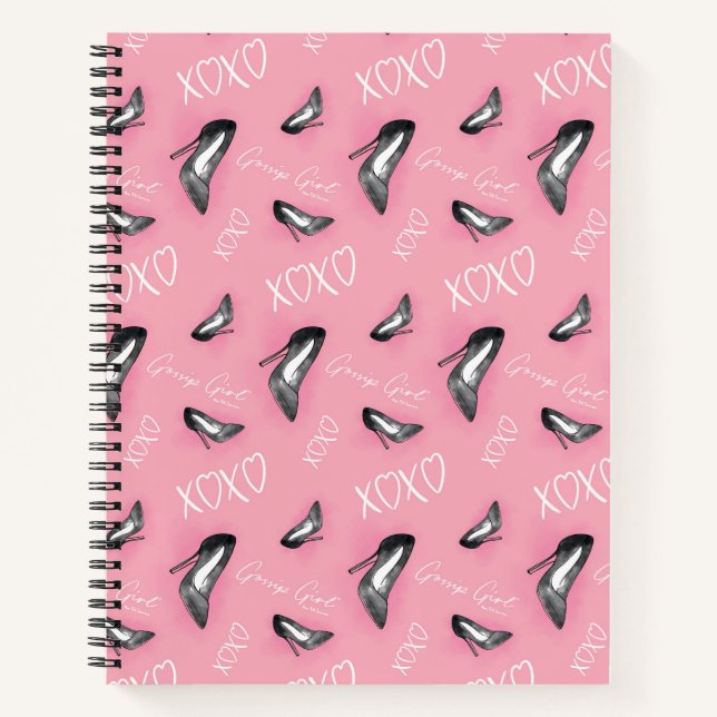Gossip Girl High Heels Pattern Notebook (Front)