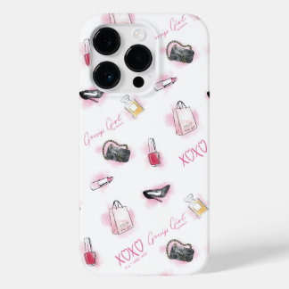 Gossip Girl Makeup Pattern Case-Mate iPhone 14 Pro Case
