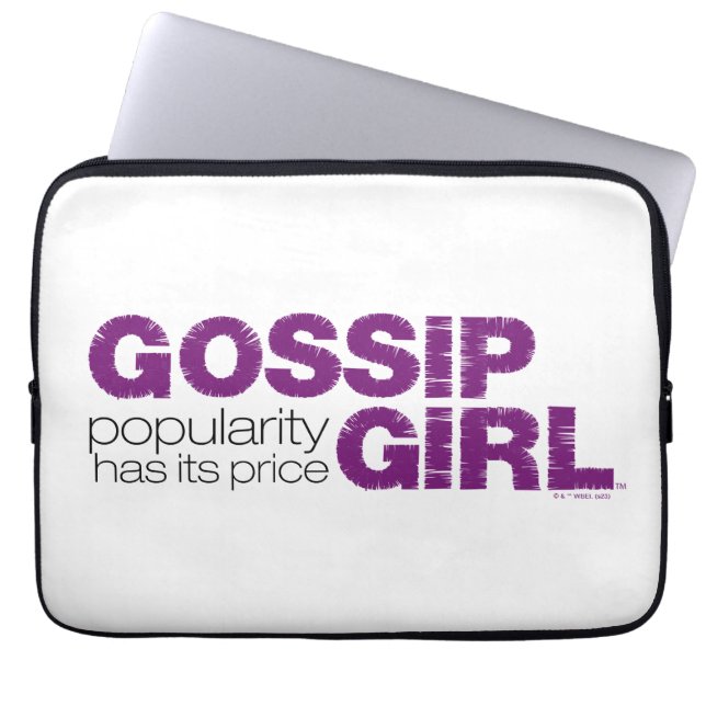 Gossip Girl - Popularity Has Its Price Laptop Sleeve (Front)