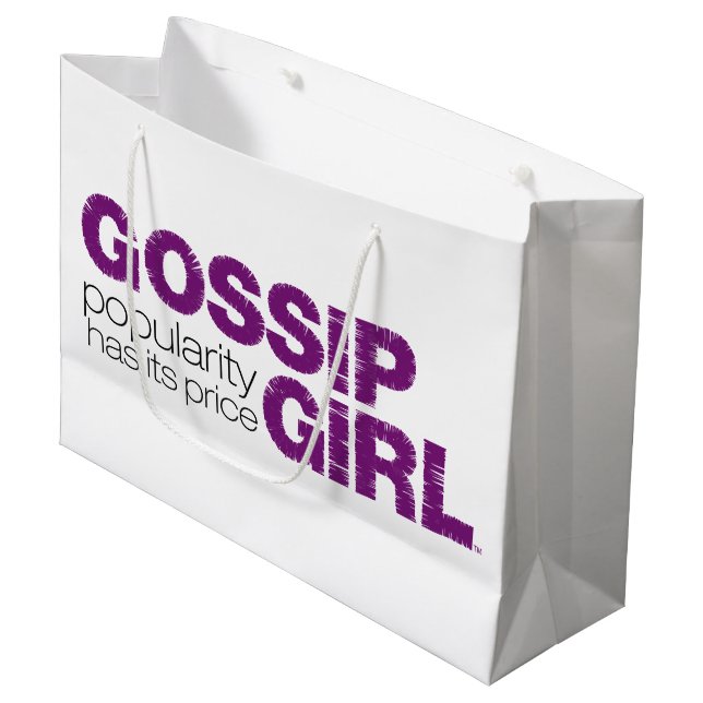 Gossip Girl - Popularity Has Its Price Large Gift Bag (Front Angled)