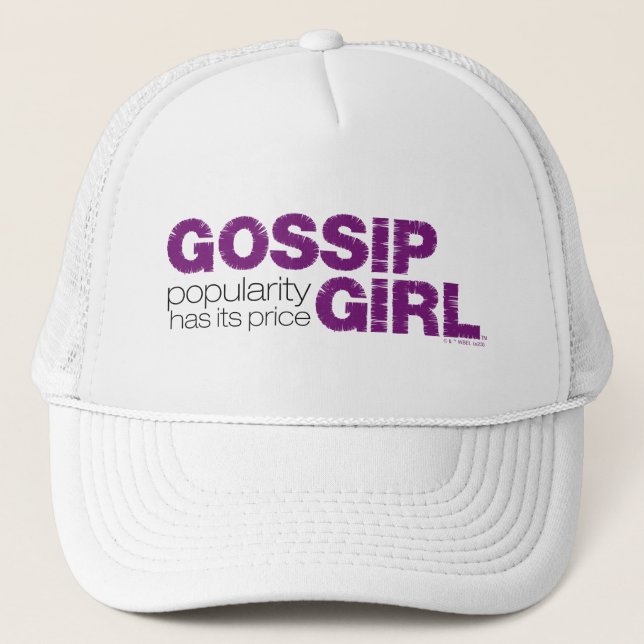 Gossip Girl - Popularity Has Its Price Trucker Hat (Front)
