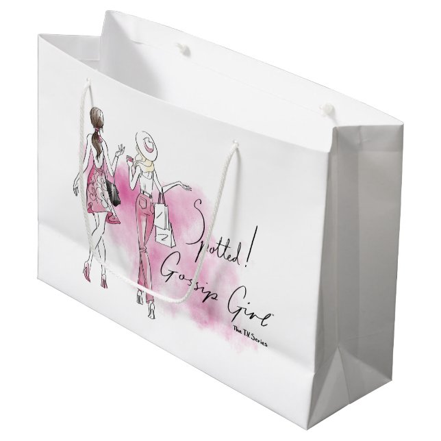Gossip Girl - Spotted! Large Gift Bag (Front Angled)