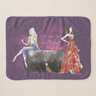 Gossip Girl - You Know You Love Me Sherpa Blanket