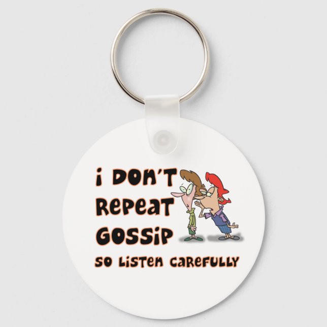 Gossip Keychain (Front)