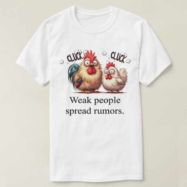 "Gossip Squad" Dual-Sided Men's Tee (Design Front)