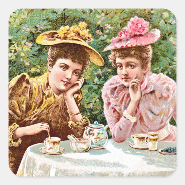 Gossip Square Sticker (Front)