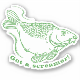 Got a Screamer Funny Carp Fishing Quote