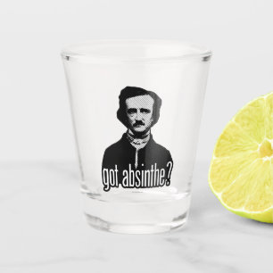 got absinthe? shot glass