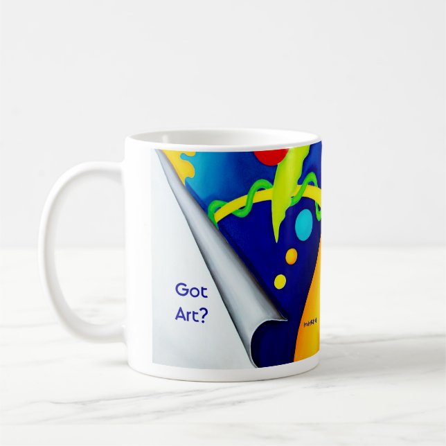 Got Art? Number 2 Coffee Mug (Left)