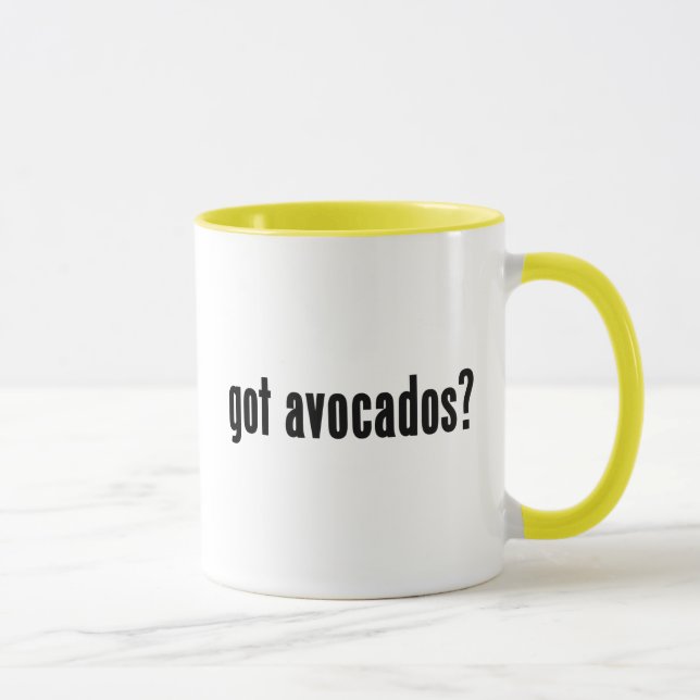 got avocados? mug (Right)