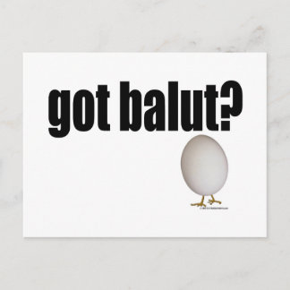 Got Balut? Postcard