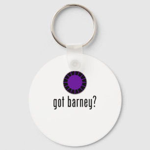got barney? keychain