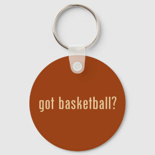 got basketball? keychain