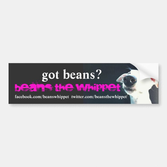 got beans? sticker (Front)