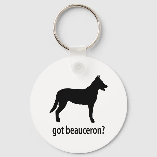 Got Beauceron Keychain (Front)