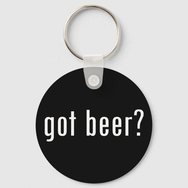 got beer? keychain (Front)