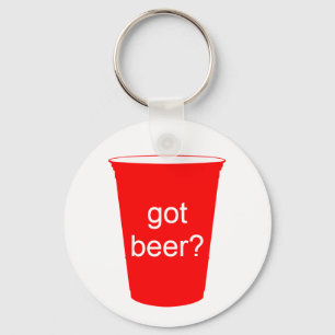 got beer? keychain