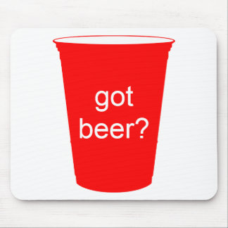 got beer? mouse pad