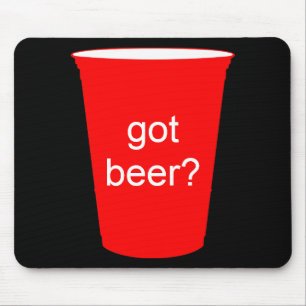 got beer? mouse pad