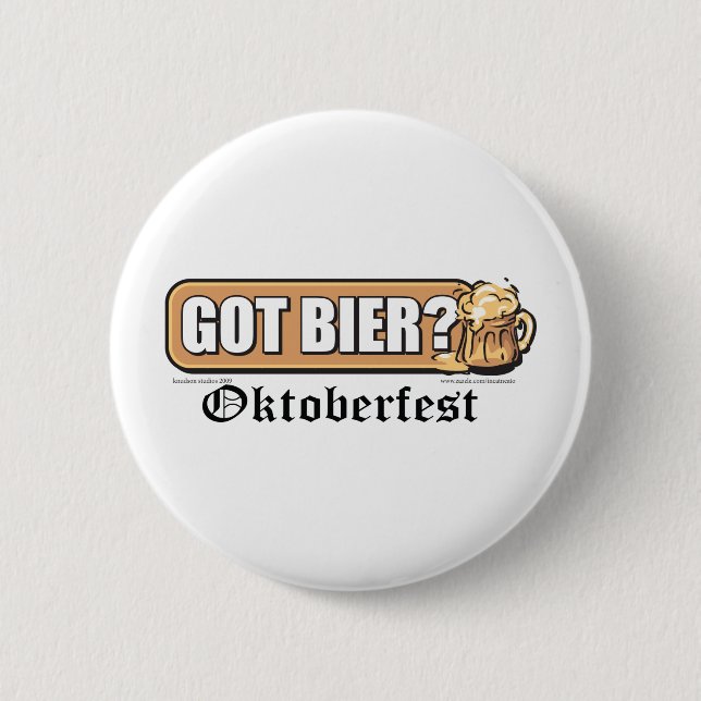 Got Bier - 2 Inch Round Button (Front)