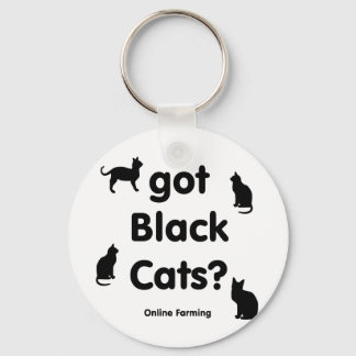 got black cats keychain