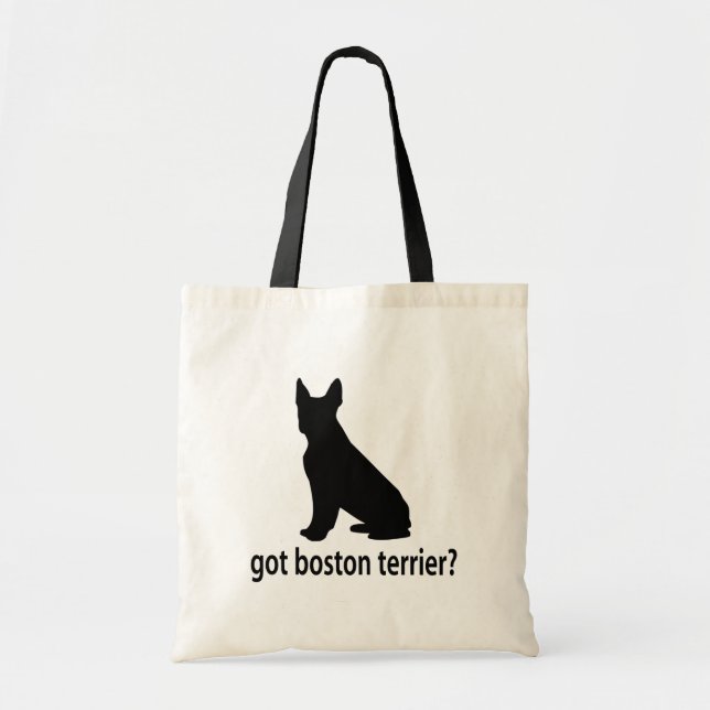 Got Boston Terrier Tote Bag (Front)