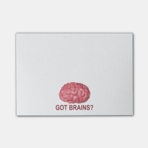 Got Brains? Post-it Notes